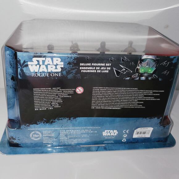 NWT (Unopened) Star Wars Rogue One Deluxe Figurine Set. Disney Store. Unopened. - Picture 3 of 9